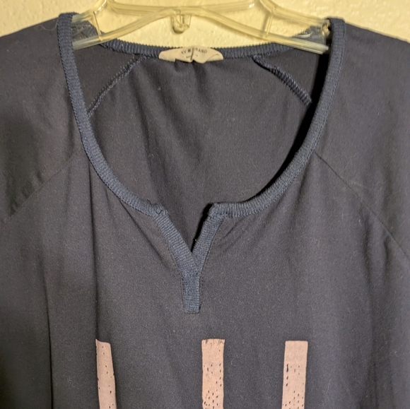 Lucky Brand Women's Navy Top Size S/P Pre-owned - Picture 5 of 8